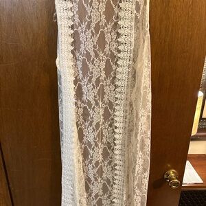 Polly & Esther White Lace Top